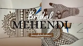 BEAUTIFUL SIMPLE MEHENDI DESIGN FOR INDIAN BRIDAL 2026 || LATEST HENNA DESIGN || @ianushkakeshari 