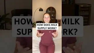 How does milk supply work? #breastfeeding