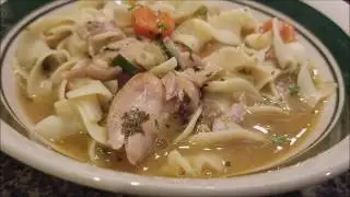 Nieko Cooks Chicken Noodle Soup