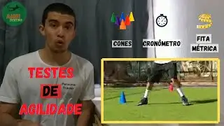 Treino de Futebol - Testes de Agilidade (teste 