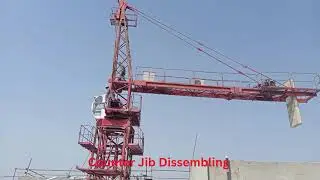 Tower Crane Dismantling Step by Step | HSE Study with Muhammad Izaz |