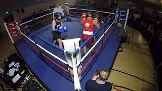 Torquay | Ultra White Collar Boxing | Lynne Milton VS Monika Valaviciene