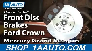 How to Replace Front Brakes 98-02 Mercury Grand Marquis