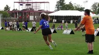 Dena Elimelech Full Field Backhand - 2025 Throw of the Year Nominee