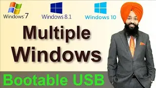 Multiple Windows In Bootable Pen Drive | All OS In Single USB | WinSetupFromUsb