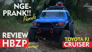 HBZP Series RC Car Offroad Full Review | This is BAD RC!! | 1/10 Toyota FJ Cruiser RC Car Offroad