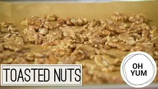 Professional Baker Teaches You How To Make ROASTED NUTS!