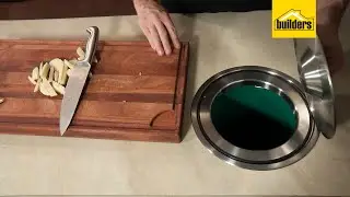 How to Install a Counter Top Waste Bin