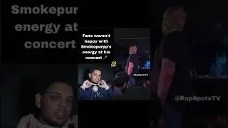 Fans weren&rsquo;t happy with Smokepurpp&rsquo;s energy 💀 #smokepurpp #lilpump #shorts