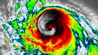 Major Hurricane Grace Satellite Imagery [Infrared View]