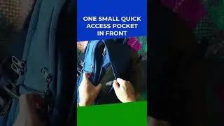 This $50 Elecom Off Toco Camera Bag and Tech Backpack has tons of organization! #shorts