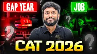 CAT 2026 | Gap Year or Job? The Decision That Actually Matters | Vijay Sir MBA Pathshala