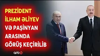SON DƏQİQƏ! Prezident İlham Əliyev və Paşinyan arasında geniştərkibli görüş keçirilir-SON MƏLUMATLAR