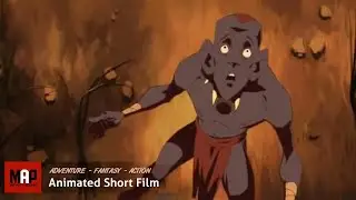 Thrilling 2D Animated Short Adventure Film ** GHURABAA ** by Sam Amanfi