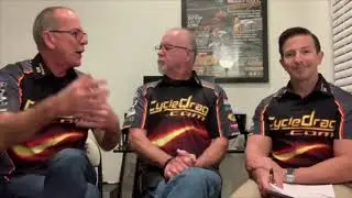 Legenden des Motorrad-Drag-Racings: Bench-Racing-Session