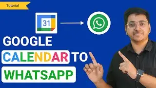 Получайте напоминания WhatsApp из событий Календаря Google &mdash; автоматизация из Календаря Google в WhatsApp