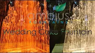 #fountains #watermusicfountain #makeinindia #waterproofled Wedding cake Fountains or step fountain
