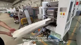 Saudi Arabia L fold dinner napkin tissue paper making machine#napkinpapermakingmachine #factory