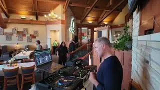 DJ Set: Chill out music for a wedding rehearsal dinner.  Cocktail vibes at Eagle Ridge, Galena Ill