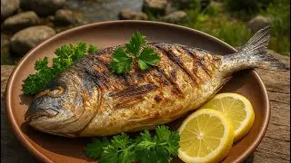 ماهی آتیشی درباغ خیلی خوشمزه شد Try the very delicious firefish in the autumn garden🐟🐟😋😋😋
