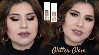 ELF LIQUID GLITTER EYESHADOW GLAM | Vegan & Cruelty-Free Makeup Tutorial