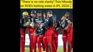 There is no role clarity:Tom Moody#youtubeshorts #shorts #rcb #cricketpawri#ipl#cricketlover#cricket