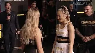 Adrina Sledz VS Julia Kruzer  #slap #slapfight #slapfighting #Adrina #Julia