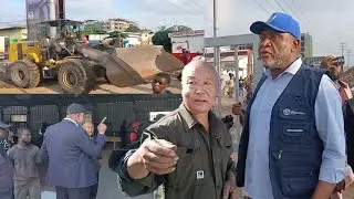 DEMOLITION D' UN ENTREP&Ocirc;T DES CHINOIS CONSTRUIT LE LONG DU BOULEVARD SANS AUTORISATION ...