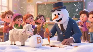 Mary Had a Little Lamb &ndash;Snowy School Day Song Winter Nursery Rhyme for Toddler Learning Song for Kid