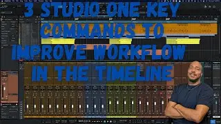 3 Must Know Studio One key commands to improve workflow in the timeline
