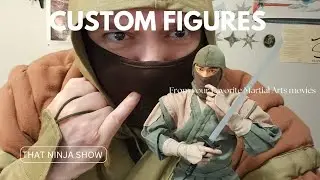 Custom figures from overseas Revenge of the Ninja, Ninja III The Domination, The Last Samurai +more!