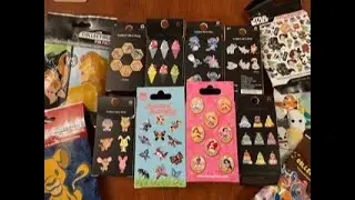 Massive Disney Pin Unboxing!! - New Loungefly pins, EPCOT Flower and Garden pins,  and MORE!!