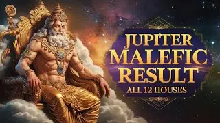 Jupiter Malefic Result in All 12 Houses (Overexpansion,  Over Optimism, Gullible  & Easily Deceived)