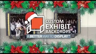 'Twas the Friday Before Christmas at Custom Exhibit Backdrops