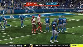 MADDEN NFL 25 - CLEVELAND BROWNS FRANCHISE GAME, WEEK 11 - BROWNS vs LIONS (No Commentary)