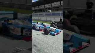 F1 Benetton &bdquo;Jean Alesi&ldquo; Racecar #f1 #racecar #benetton #formula1 #driveby