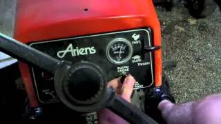 Ariens GT 17 Cold Start - May 2015
