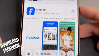 Как загрузить Facebook / установить приложение Facebook на iPhone 17 / 17 Pro