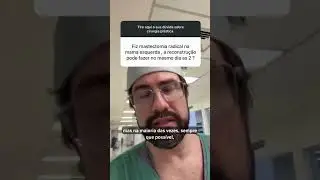 Ap&oacute;s mastectomia total, a reconstru&ccedil;&atilde;o de mama pode ser feita no mesmo momento. Sim!
