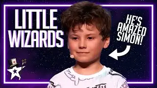 10 AMAZING Little Wizards on Britain's Got Talent and America's Got Talent!
