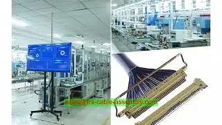 Индивидуальный монтаж проводки Custom Micro-coaxial Cable I-PEX 82287-100B-02-D Micro-coax CABLINE-C
