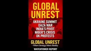 Global Unrest: Ukraine Summit, Gaza War, India&rsquo;s Pivot, Niger&rsquo;s Crisis & UK Protests | Weekly Report