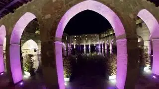 Piazza Perrucchetti _il Castello Visconteo di Cassano d&rsquo;Adda si tinge di Rosa &hellip; gennaio 2026