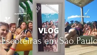 Vlog de escoteiras, em São Paulo
