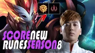 KT Score Kindred Jungle - Season 8 New Runes