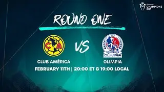 Club Am&eacute;rica vs Olimpia | 2026 Concacaf Champions Cup