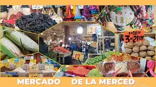 MERCADO DE LA MERCED 🤗 el más grande de la Ciudad de México. Frutas, verduras, dulces, piñatas y más
