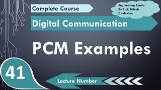 PCM Examples | Pulse Code Modulation Solved Problems | Digital Communication | Engineering Funda