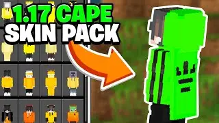 Reaction: CUSTOM CAPES Skin Pack For 1.17! (Minecraft Bedrock)
