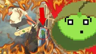 Haciendo estupideces en skate 4 con angelito!!
